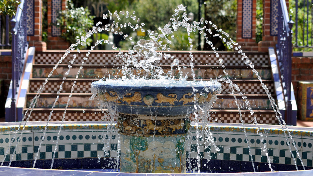 A fountain in Spain